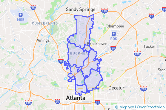 Service Area Map