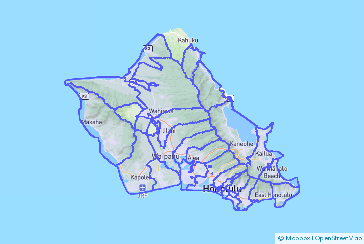 Service Area Map