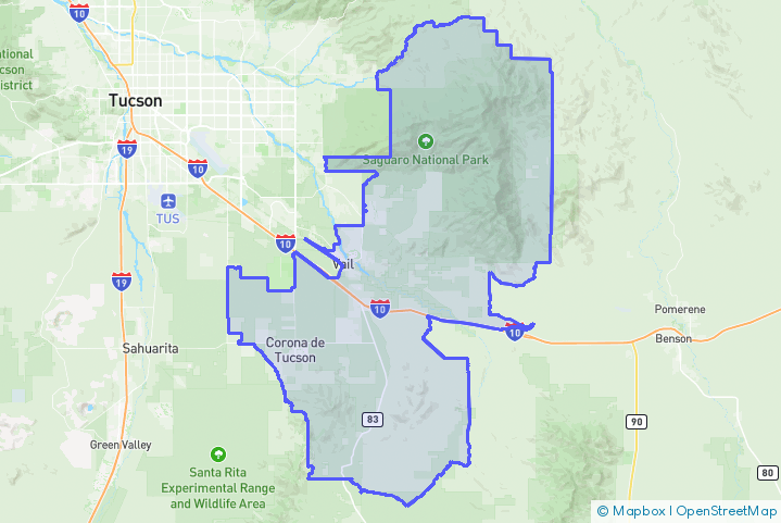 Service Area Map