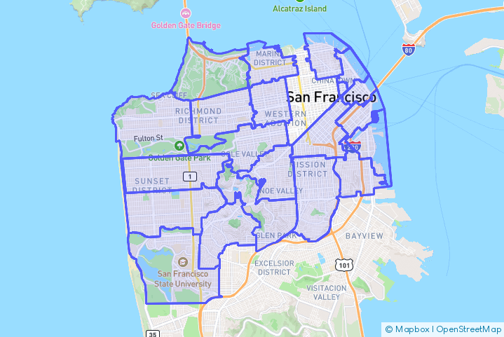 Service Area Map