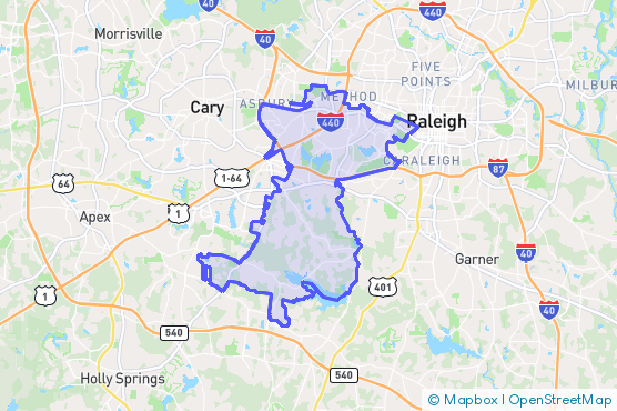 Service Area Map