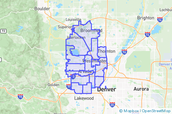 Service Area Map