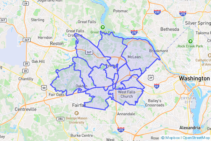 Service Area Map