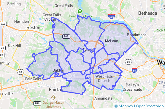 Service Area Map