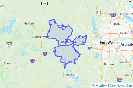 Service Area Map
