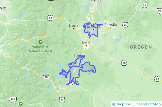 Service Area Map