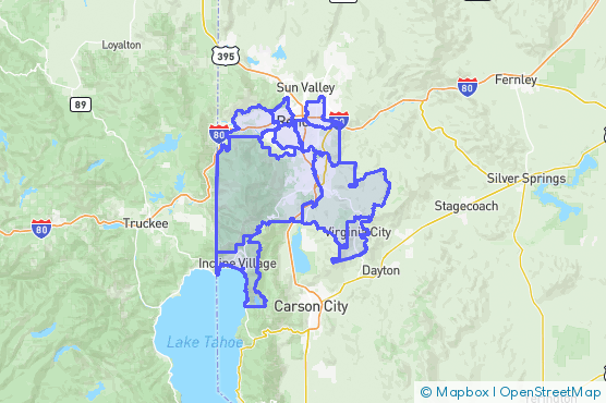 Service Area Map