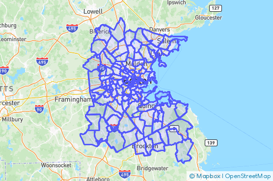 Service Area Map