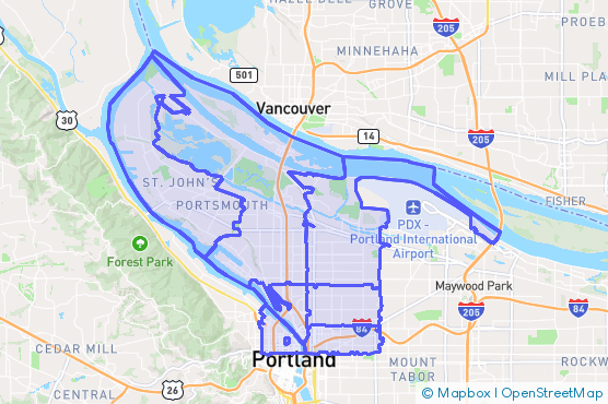 Service Area Map