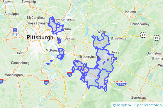 Service Area Map