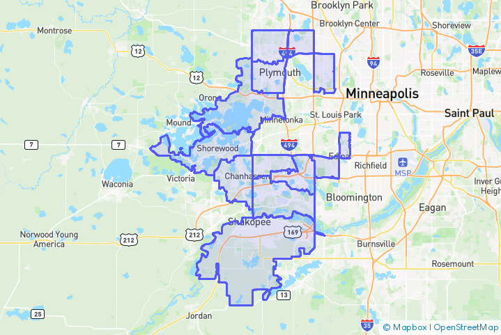 Service Area Map