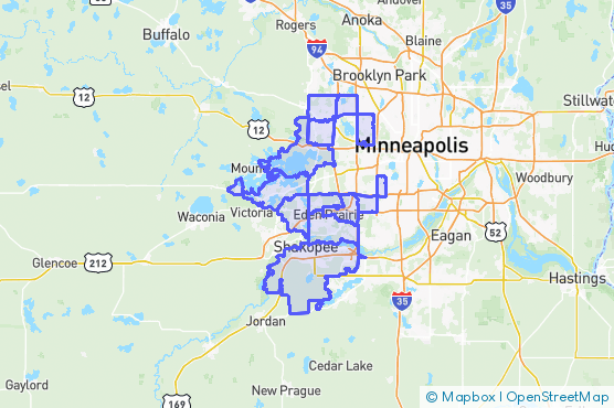Service Area Map