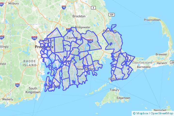 Service Area Map