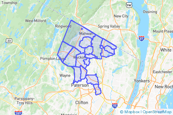 Service Area Map