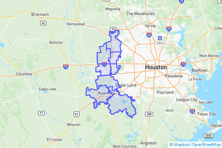 Service Area Map