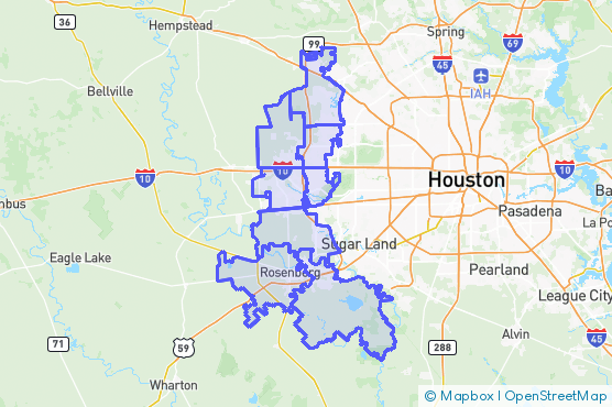 Service Area Map