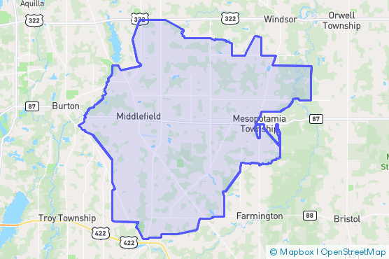 Service Area Map