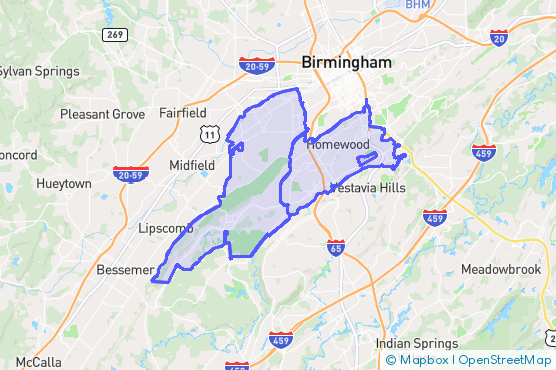 Service Area Map