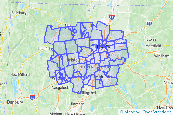 Service Area Map