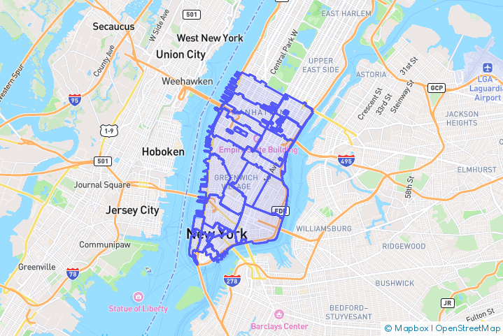 Service Area Map