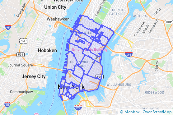 Service Area Map