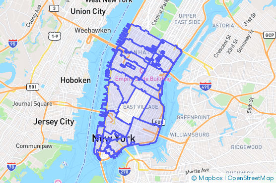 Service Area Map