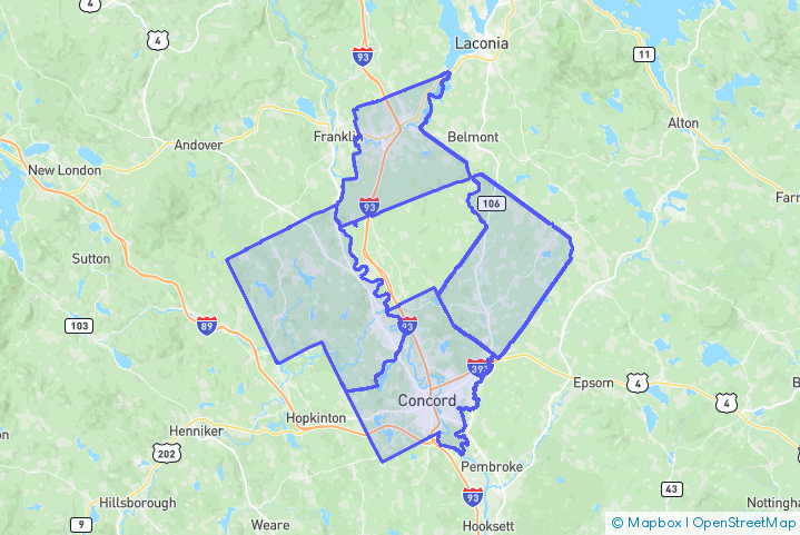 Service Area Map