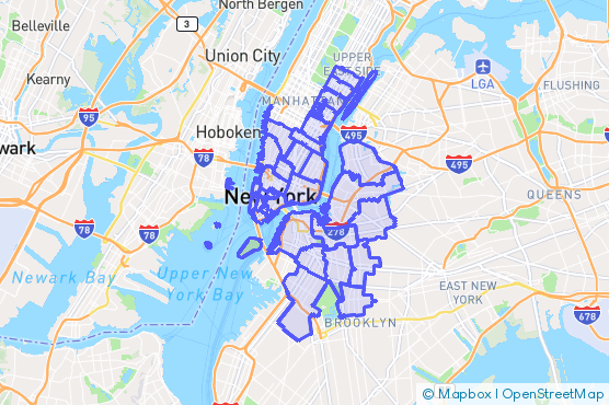 Service Area Map
