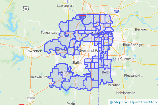 Service Area Map