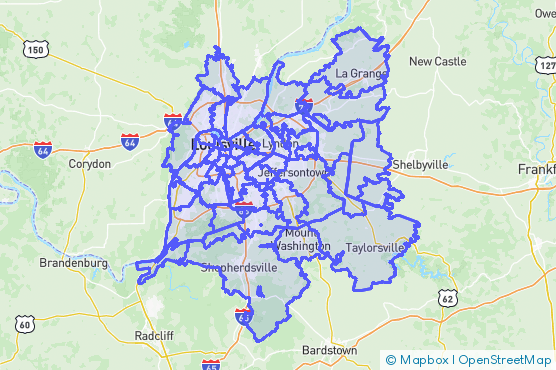 Service Area Map