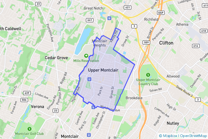 Service Area Map