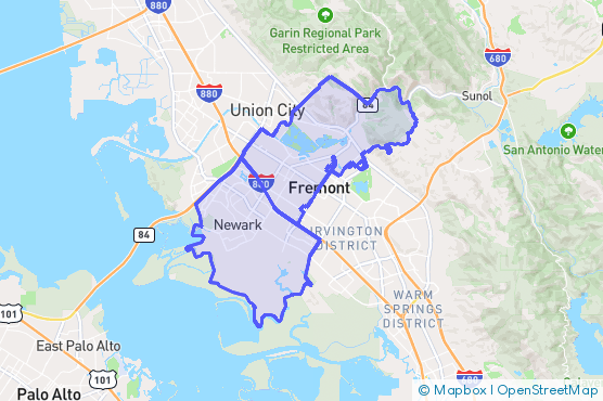 Service Area Map