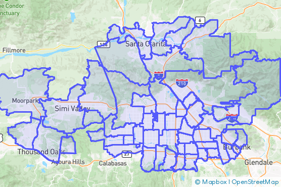 Service Area Map