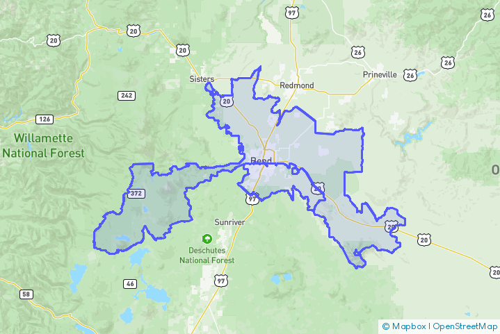 Service Area Map