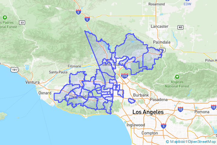 Service Area Map
