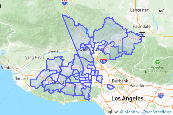 Service Area Map