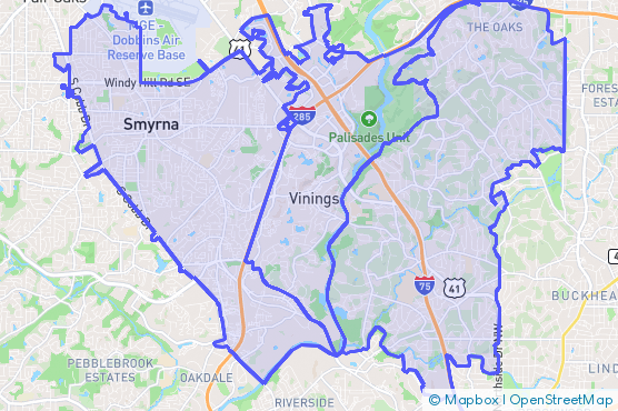 Service Area Map