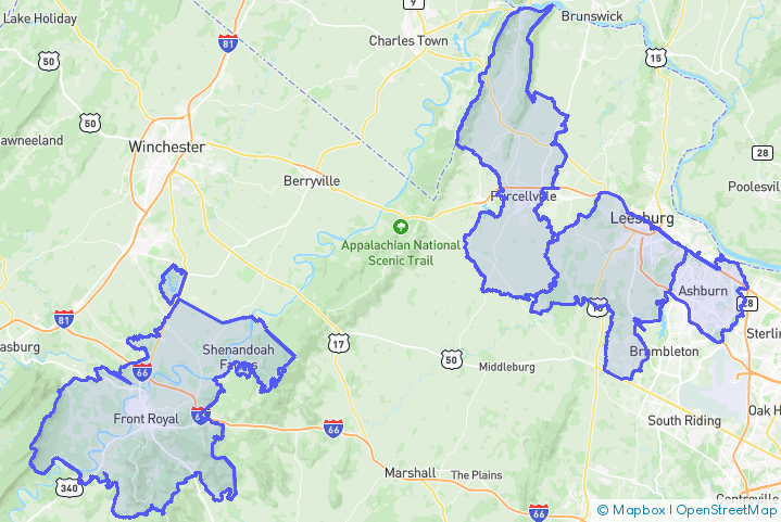 Service Area Map