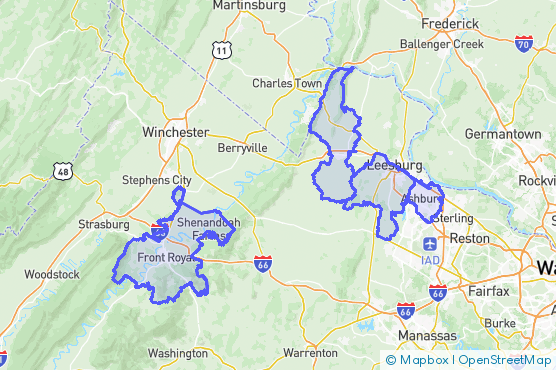 Service Area Map
