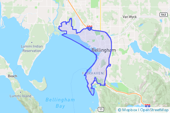 Service Area Map
