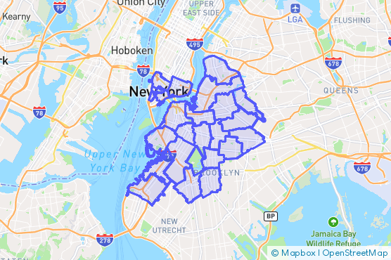 Service Area Map