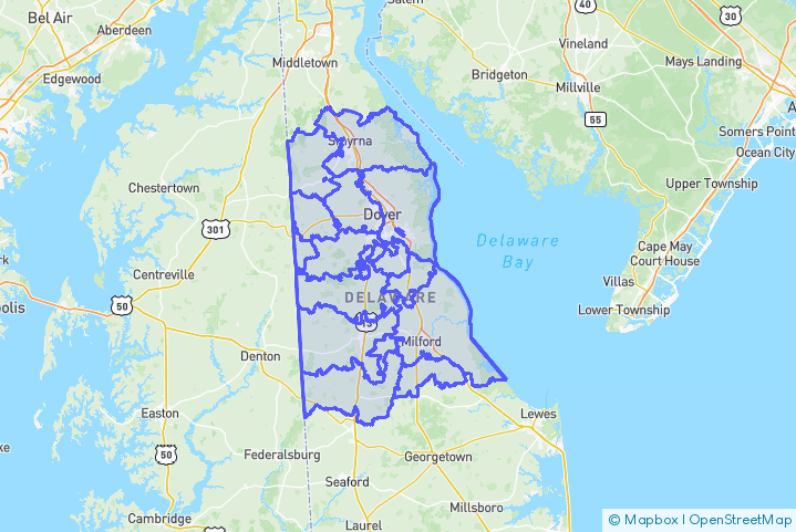 Service Area Map