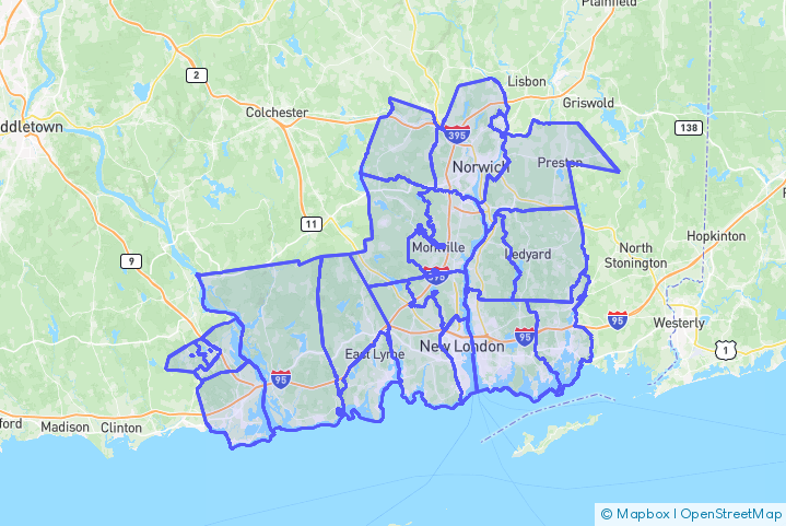 Service Area Map