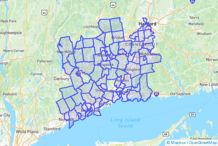Service Area Map