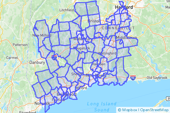 Service Area Map