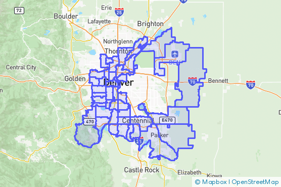 Service Area Map