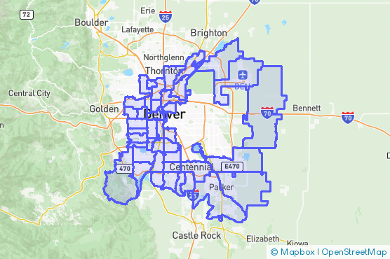 Service Area Map