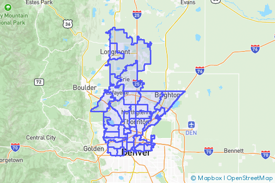 Service Area Map