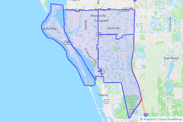 Service Area Map