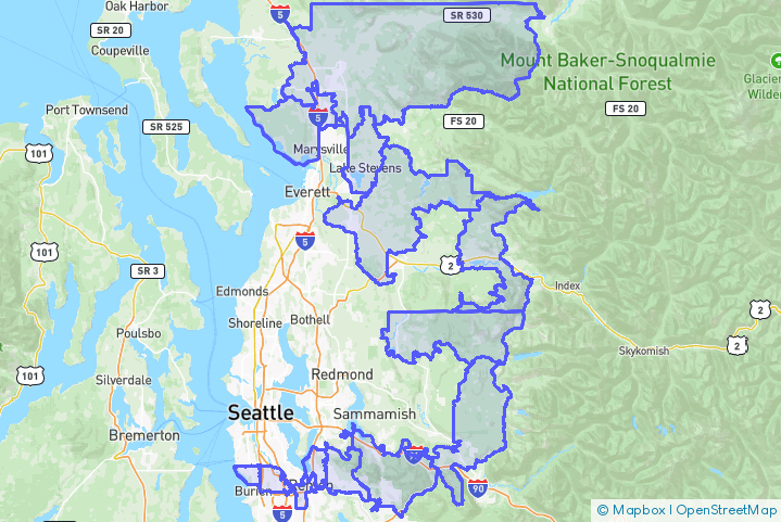 Service Area Map